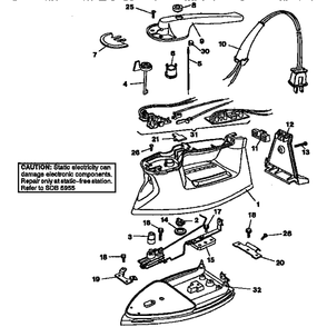 Part Location Diagram of 170272-29 Black and Decker Ac Cord